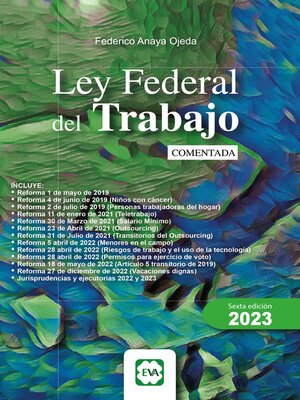 cover image of Ley Federal del Trabajo Comentada 2023